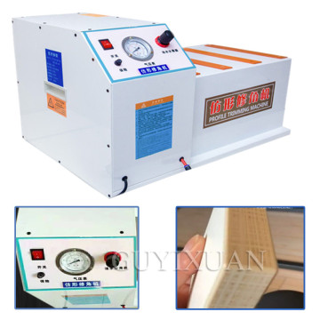 Industrial profile chamfering machine, high-speed woodworking trimming machine Desktop curved edge banding machine