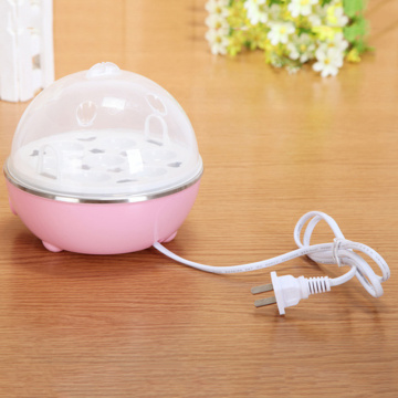 Pink Generic Multi-function Electric Egg Cooker For Up To 7 Eggs Boiler Steamer Cooking Tools Kitchen Utensils