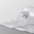 Thickened 1.5mm transparent cosmos PVC tablecloth waterproof table cover oil-proof kitchen custom soft glass protection mat