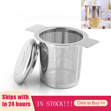 304 Stainless Steel Tea Leak Filter Reusable Tea Strainer Teapot Metal Tea Infuser Loose Tea Leaf Spice Filter Kitchen Accessor