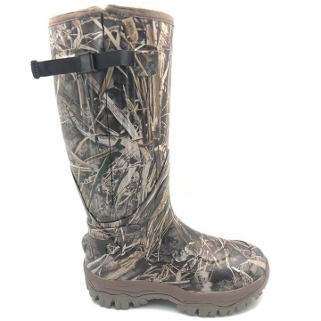 Hunting Boots for Men, Waterproof Rubber Boots with and Steel Shank, 5mm Neoprene Camo Insulated Outdoor Hunting Boots