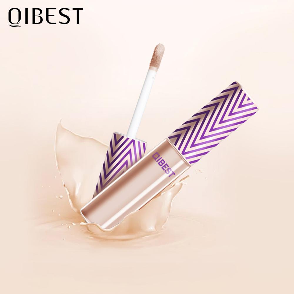 QIBEST Face Concealer Cream Full Cover Makeup Base Make Up For Eye Dark Circles Face Contouring Cosmetic Liquid Face Corrector