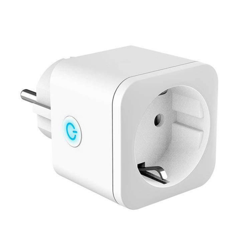 110-240V Smart Plug WiFi Socket EU 16A Power Monitor Timing Function Tuya SmartLife APP Control Work With Alexa Google Assistant