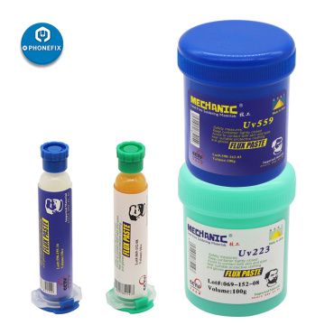 Mechanic Solder Paste Flux UV223 UV559 for iPhone Repair BGA Soldering Paste Lead-Free SMD Solder Resist Paste Welding Flux