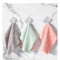 1/5PCS Cleaning Cloth For Washing Dishs Kitchen Double Side Super Absorbent Dishcloth Kitchen Towel Rags Scrub Tool