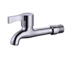 Copper body thickened special long washing machine faucet