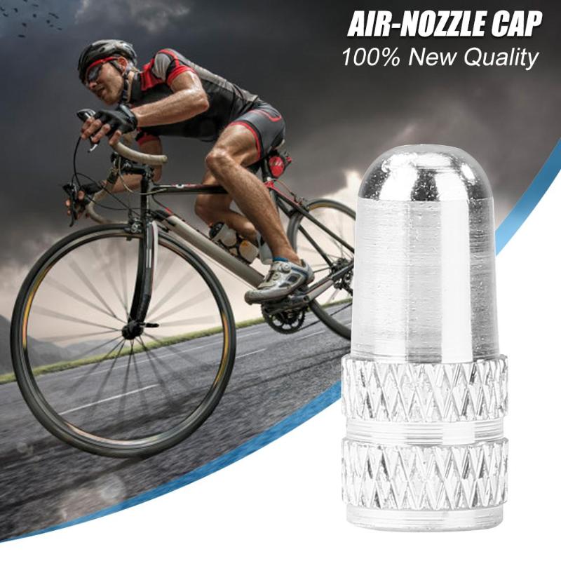 Durable Bicycle Valve Delicate Texture Outdoor Cycling Accessories MTB Bicycle Tire Gas Nozzle Valve Caps Protect Cover