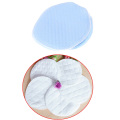 6Pcs Soft Cotton Absorbent Mom Mother Baby Breast Feeding Nursing Pads Bra Inserts Supplies Random color Reusable Washable