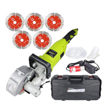 220V 4000W Electric Wall Chaser Groove Slotting Machine Brick Wall Cutting Machine Steel Concrete Cutter Circular Saw Power Tool