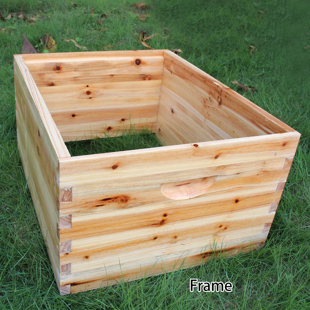 Automatic Honey Bee Hive House Honey Collection Wooden Food Grade Box Bee Hive Frame Beehive Box Beekeeping Box Tools Supplies