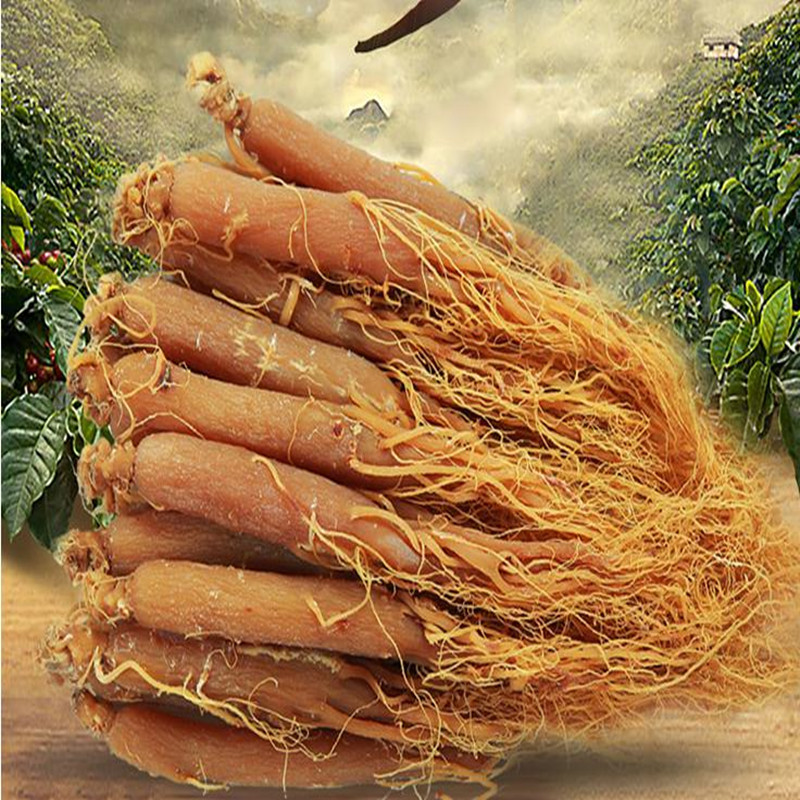 100g-1000g Pure natural 10-yearHigh-quality red ginseng root, improve immunity, red ginseng, enhance physical strength