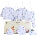 Newborn Baby Cotton Set Infant Clothing Suits Spring Autumn Underwear 0-3 Months Toddler 7pcs/set Baby Girl Clothes