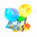 Funny Blowing Animal Vent Smash Toy Boys Inflatable Dinosaur Ball Kids Toys Water Balloon Squeeze Novelty Party Toys for Childre