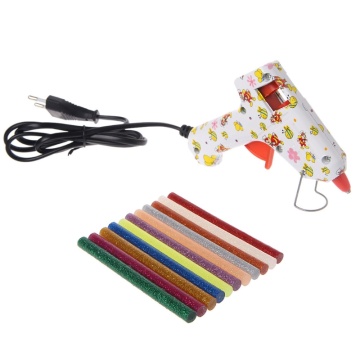 14pcs Hot Melt Glue Stick Mix Color 7mm Viscosity For DIY Craft Toy Repair Tools