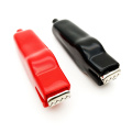 2pair Sheathed 65MM 20A Alligator Clips Electrical DIY Test Leads Alligator the Battery Charger Alligator Clip Connector