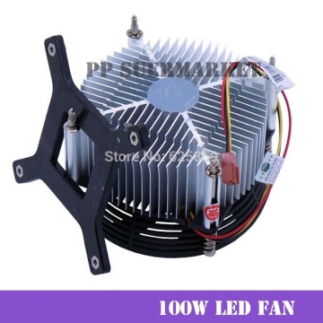 Free shipping 100W 150W High Power Led Aluminium Heat Sink Cooling Fan