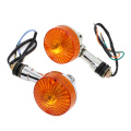 Motorcycle Front and Rear Turn Signal Lights Lamp Indicators For Suzuki GN250 GN 250