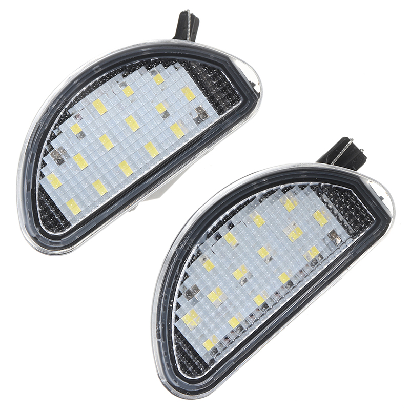 For Toyota Aygo MK I 2005-2014 2pcs 15 SMD LED Car Auto Licence Number Plate Light Lamp White Accessories Parts