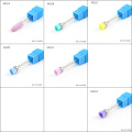 24 Type Diamond Ceramic Nail Drill Bit Cuticle Clean Rotary Milling Cutter Machine Bits Apparatus for Manicure Accessories Tools