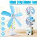 Hot Sale 7/8W Multifunction Electric Fan 3-in-1 4/5 Leaves Mute Wall Hanging Clip Fans Foldable Holder Air Fan US/EU Plug
