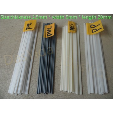 40pcs Non-toxic Plastic Welding Rods ABS/PP/PVC/PE for plastic welder gun/hot air gun 1pc=20mm