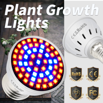 Indoor Plant Lamp E27 Led Grow Light E14 Led Full Spectrum Gu10 Growing Box Led Bulb 220V MR16 Flower Seeds Lamp Grow Tent Lamp