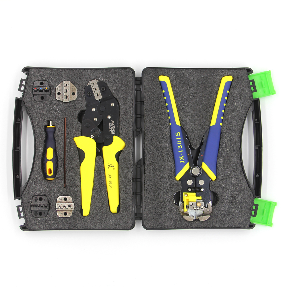 PARON Professional Wire Crimpers Engineering Ratcheting Terminal Crimping Pliers Bootlace Ferrule Crimper Tool Cord End Terminal