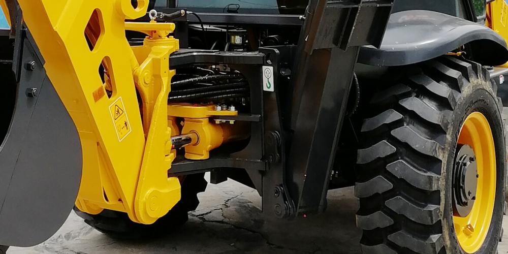 high quality Liugong used backhoe loader CLG777A-S