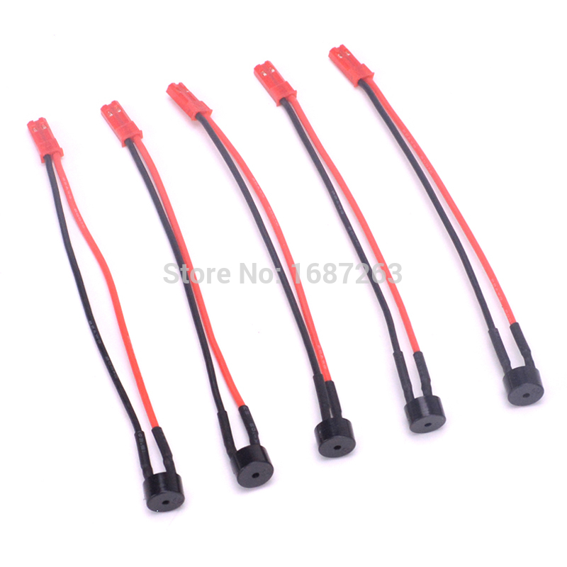 5pcs/lot 5V Active Buzzer Alarm Beeper With JST Cable for FPV Racer Quadcopter Drone DIY New Electric Acoustic Components