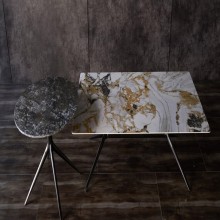 Marble Coffee Table and End Table