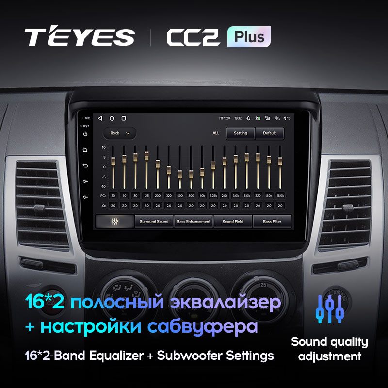 TEYES CC2L CC2 Plus For Mitsubishi Pajero Sport 2 L200 Triton 2008 - 2016 Car Radio Multimedia Video Player Navigation GPS Android No 2din 2 din dvd