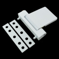 2pcs Professional Plastic steel door hinge Extrapolation window Standard hinges Furniture Hardware Accessories