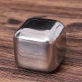 New Reusable Stainless Steel Ice Cube Health Whiskey Cooler Drink Chiller Gift