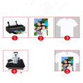 10pcs/set A4 Sublimation Transfer Paper Heat Thermal Transfer Printing Paper Stickers With Heat Press For t-shirt