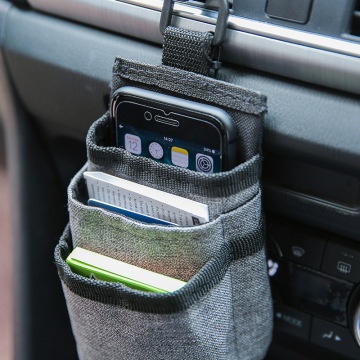 1 Pcs Car Outlet Air Vent Storage Pocket Mobile Phone Pouch Car Storage Bag Organizer Stowing Car Accessories Interior