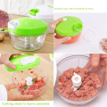 Manual Food Chopper Pull String Vegetable Fruits Nuts Onions Hand Mincer Blender Mixer Food Processor