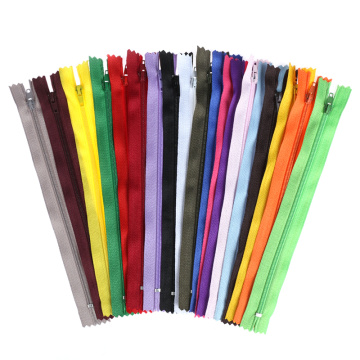 10PCS 20cm Length Colorful Nylon Coil Zippers Tailor for Trousers Clothing Garment Sewing Handcraft DIY Accessories Wholesale