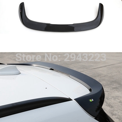 Car Styling ABS Plastic Painted Black White Color Rear Trunk Boot Lip Wing Spoiler For BMW X1 2016 2017 2018 2018 2019