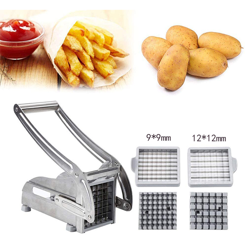 Stainless Steel Potato Slicer Kitchen Accessories Vegetable Cutter Household Cucumber Cutting Machine Carrot Cut Kitchen Tools