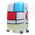 20'' kid's Cartoon rolling luggage ABS+PC 26 inch big bag Trolley suitcase on wheels Cabin luggage Student's carry on suitcase
