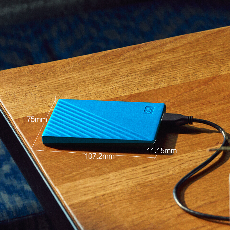 WD My Passport External Hard Drive Disk USB 3.0 1TB 2TB 4TB 5TB Portable encrypted mobile hard disk high-speed external storage