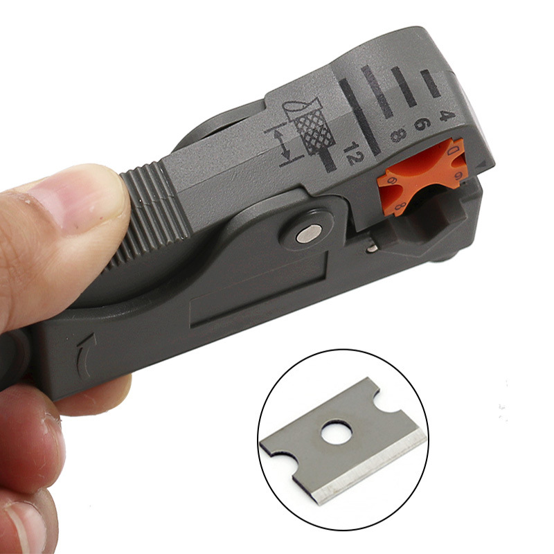 Hot Automatic Stripping Pliers Wire Stripper Cable Wire Cutter Stripping Crimping Tool with Hexagon Wrench Tools Nippers
