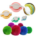 4 Sizes Round Pompom Maker Ball Weaver Needle Craft Knitting Wool Tool Suitable for Hat Scarf Headband DIY Craft Supplies