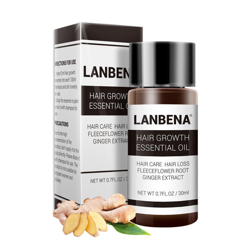 LANBENA 30ml Hair Growth Essence Hair Regrowth Products Essential Oil Liquid Treatment Preventing Hair Loss Hair Care Fast Power
