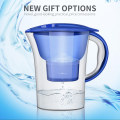 2.5L Water Pitcher Home Activated Carbon Net Kettle Office Water Purifier Food Grade Material Water Filter With Electronic Timer