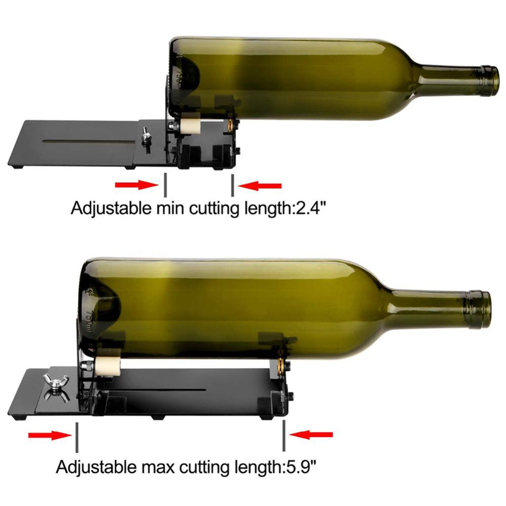 New Glass Bottle Cutter Tool Professional Bottles Cutting Glass Bottle-cutter Adjustable DIY Cuting Machine Wine Beer