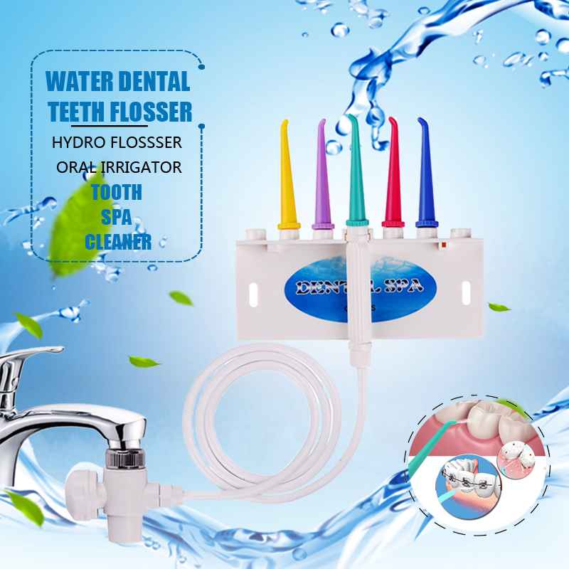 Faucet Water Flosser Oral Irrigator Dental Flosser Dental Brush Tooth SPA Floss Water Jet Pick Water Dental Pick Oral Irrigation