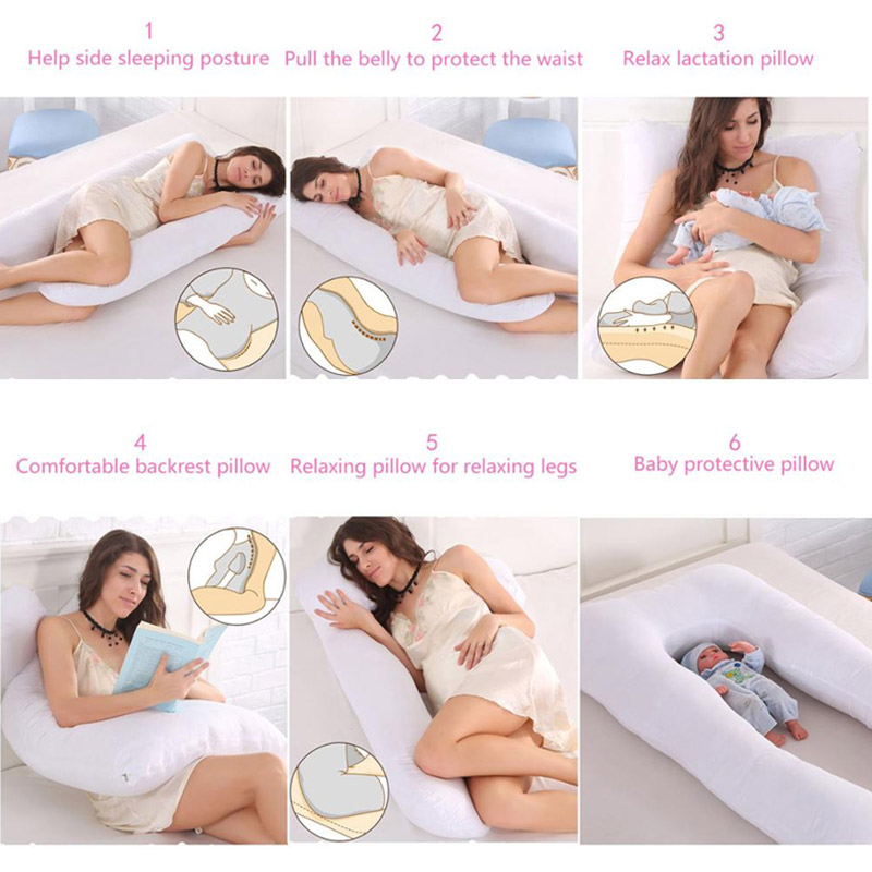 Pregnant Pillow for Pregnant Women Nursing Pillow Pregnancy Cushion for Pregnant Women U-Shape Pregnant Women Sleeping Support