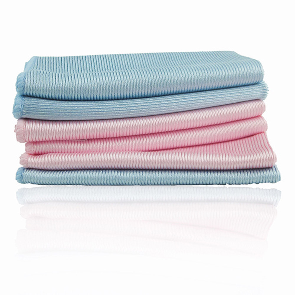 30 * 30CM Car Wash Microfiber Towel Water Absorbable Glass Kitchen Cleaning Cloth Wipes Table Window Towel