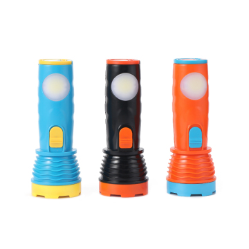 Three Mode Plastic Emergency Light Electric Torch
